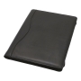 Monolith Leather Look Conference Folder Black