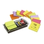 3M Post-it# DS100 Z#sobn#k se soupravou 12 barev z-blo?k? 76x76 a 10 z#lo#ek