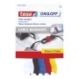 Tesa 55236 Velcro Cable Manager Multi Coloured - Pack Of 5