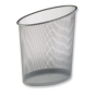 Alba Mesh Waste Bin Silver