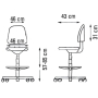 Prosedia Duty Draft technical chair polyurethane