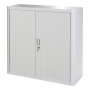 Paperflow Easyoffice Tambour Cupboard 1M Grey