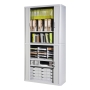 Paperflow Easyoffice Tambour Cupboard 2M Grey