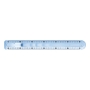 Greenlogic Ruler 30cm / 12'' Clear