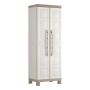 CEP CUPBOARD 4 SHELVES RESINE 1,820MM GREY