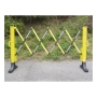 FLEXO EXTENDABLE LIGHT DUTY GATE BLACK/YELLOW