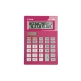 CANON AS-120 POCKET CALCULATOR 12 DIGITS PINK