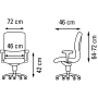 INTERSTUHL KLASS MANAGEMENT CHAIR LEATHER