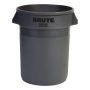 Rubbermaid Vented Brute Round Container 121L Grey