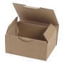 KRAFT POSTAL BOX 1-WALL 200 X 140 X 75MM BROWN - PACK OF 50