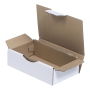 KRAFT POSTAL BOX 1-WALL 250 X 150 X 100MM WHITE - PACK OF 50