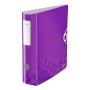 Leitz 1106 WOW Active lever arch file 180 degrees 80mm PP purple