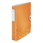 LEITZ 4242 WOW 4-RING BINDER ORANGE