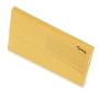 Lyreco Document Wallet, Foolscap Size, 250g Card - Yellow, Pack of 50