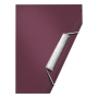 LEITZ  STYLE 3 FLAP FOLDER BORDEAUX