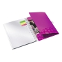 LEITZ WOW BE MOBILE NOTEBOOK PP COVER A4 RULED PINK