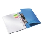 LEITZ WOW BE MOBILE NOTEBOOK PP COVER A4 RULED BLUE