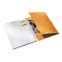 LEITZ WOW BE MOBILE NOTEBOOK PP COVER A4 RULED ORANGE