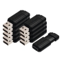 Verbatim Pinstripe USB 2.0 8Gb Black Pk10