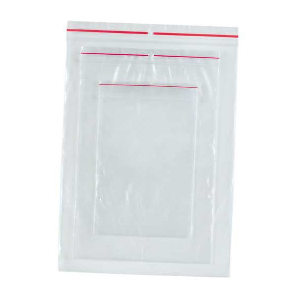 BOITE 1000 SACHETS PLASTIQUE GRIP POLYETHYLENE 50 MICRONS 80X120 MM TRANSPARENT