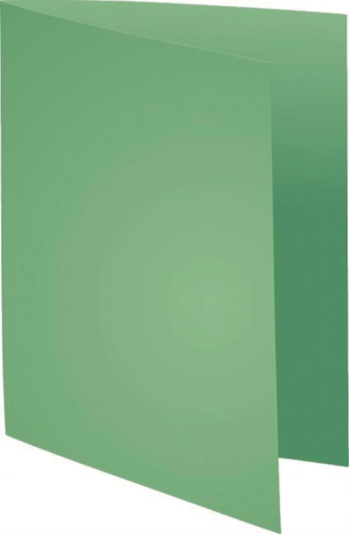 Exacompta Foldyne folders cardboard 180g green - pack of 100