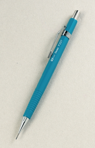 Pentel P207 porte-mines rechargeable bleu 0,7mm