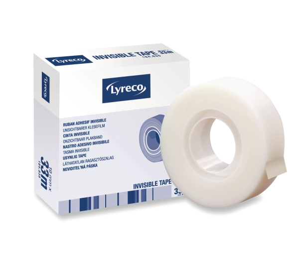 Lyreco invisible tape 19mmx33 m