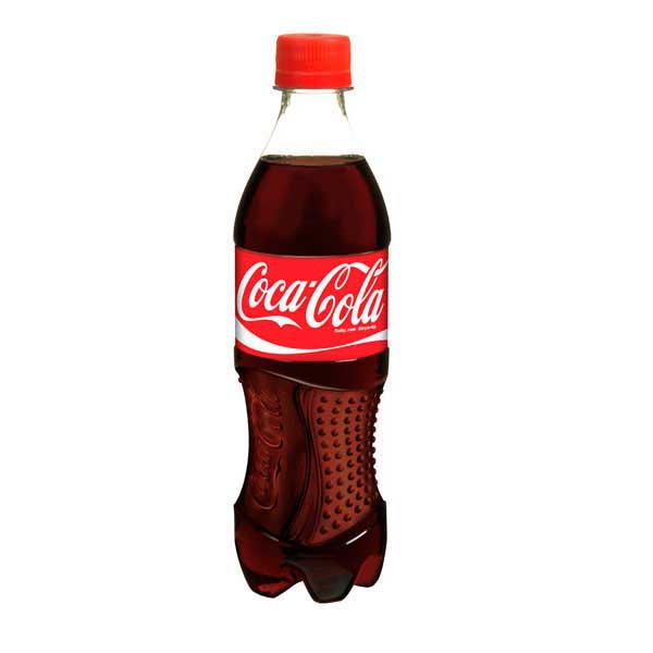 Coca-Cola frisdrank plastic flesje 50 cl - pak van 24