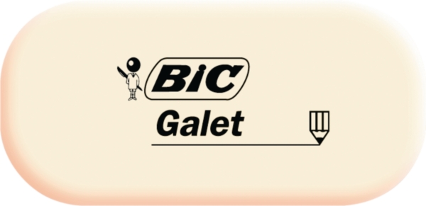 Bic galet gomme crayon