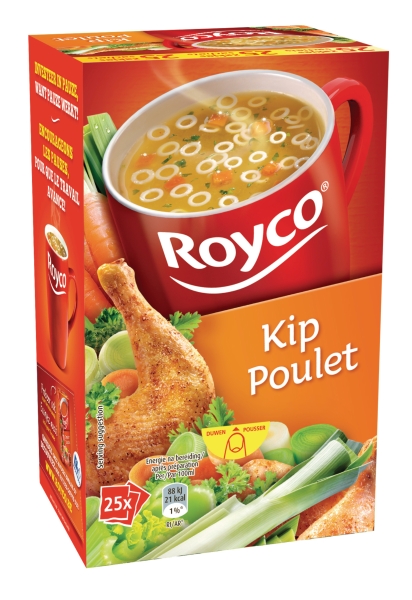 Royco sachets soupe poulet - boîte de 25