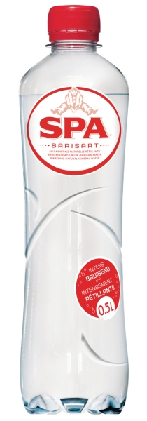 Spa Barisart sparkling water pet 0,5L - pack of 24