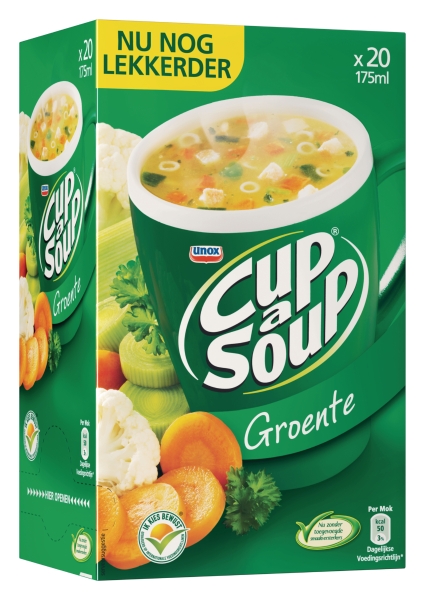 Cup-a-soup sachets soupe légumes - boîte de 21