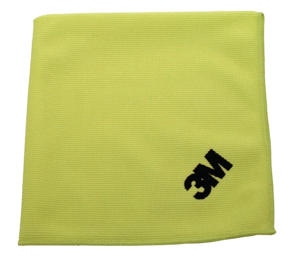 3M Essential chiffon en microfibres jaune - paquet de 10