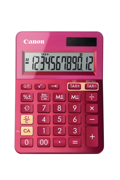 Canon LS-123K Desktop calculator pink -12 digits