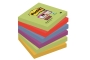 Post-it 654-6SS notes Super Sticky 76x76mm couleurs Marrakesh - paquet de 6