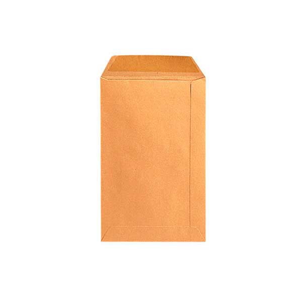 Bags 175x265mm gummed 90g brown - box of 250