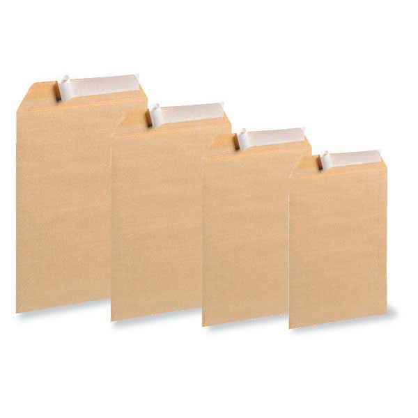 Gascofil tear resistant bags 250x353x30mm 130g beige - box of 250