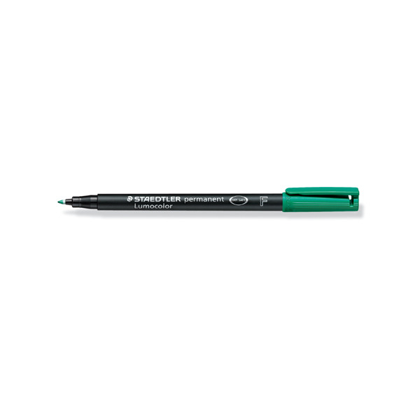 Staedtler 318 OHPen F permanent pen green