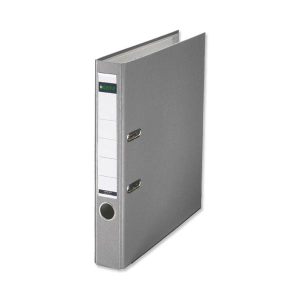 Leitz 1015 lever arch file PP 5,2 cm spine grey