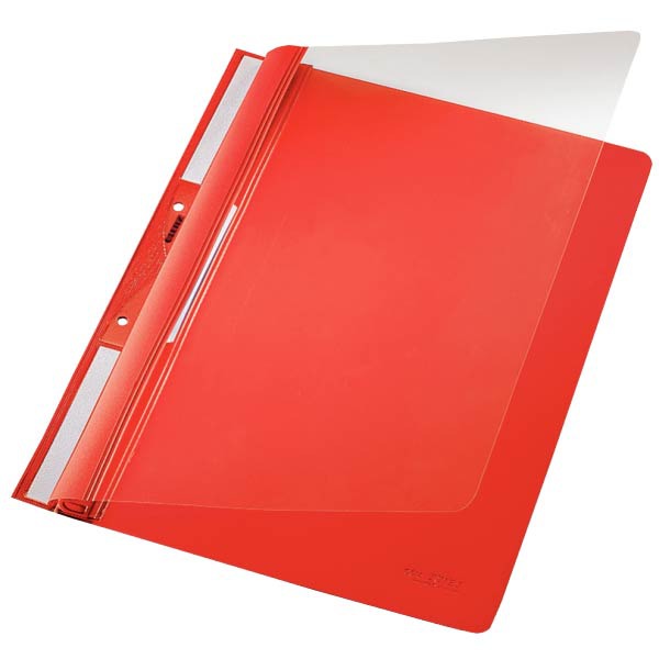 Leitz 4190 project file with perforation A4 PVC red