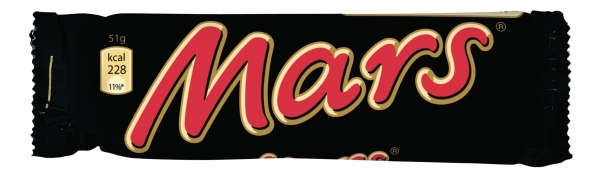 Mars barre chocolat 50gr - paquer de 32