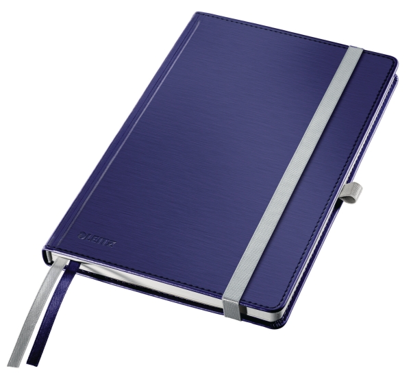 Leitz Style cahier soft cover A5 quadrillé 5x5 mm bleu