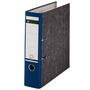 Leitz 1080 lever arch file 180 degrees spine 80 mm cloud marble blue