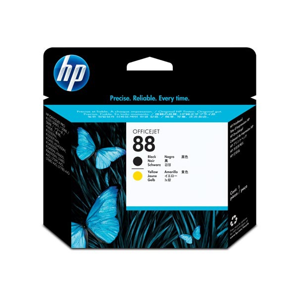 HP C9381A inkjet printkop nr.88 zwart/geel