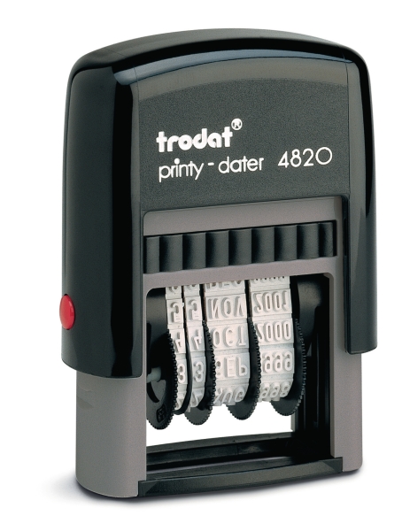 Trodat Printy 4820 dater stamp non customizable NL 4mm