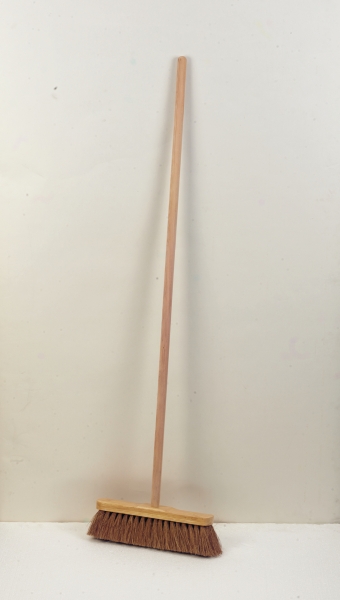 Broom wood 32 cm brown