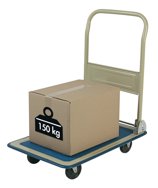 Safetool hand truck max. capacity 150 kg beige