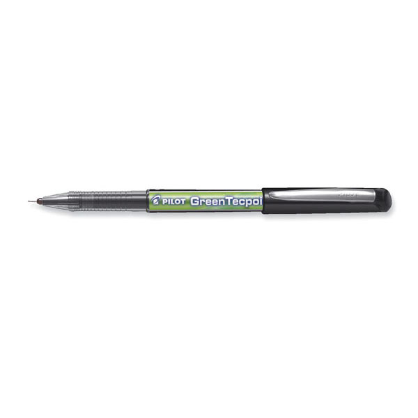 Pilot BeGreen Tecpoint roller needle point with cap 0,5mm black