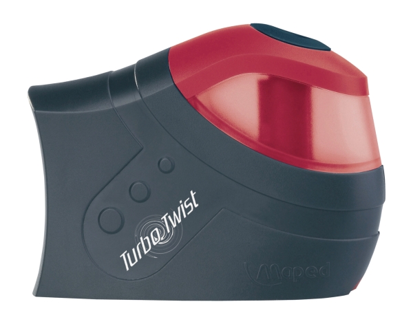 Maped Turbo Twist single hole sharpener with plastic container