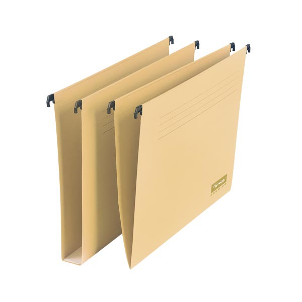 Lyreco Premium hangmappen voor laden folio 30mm zand - doos van 25